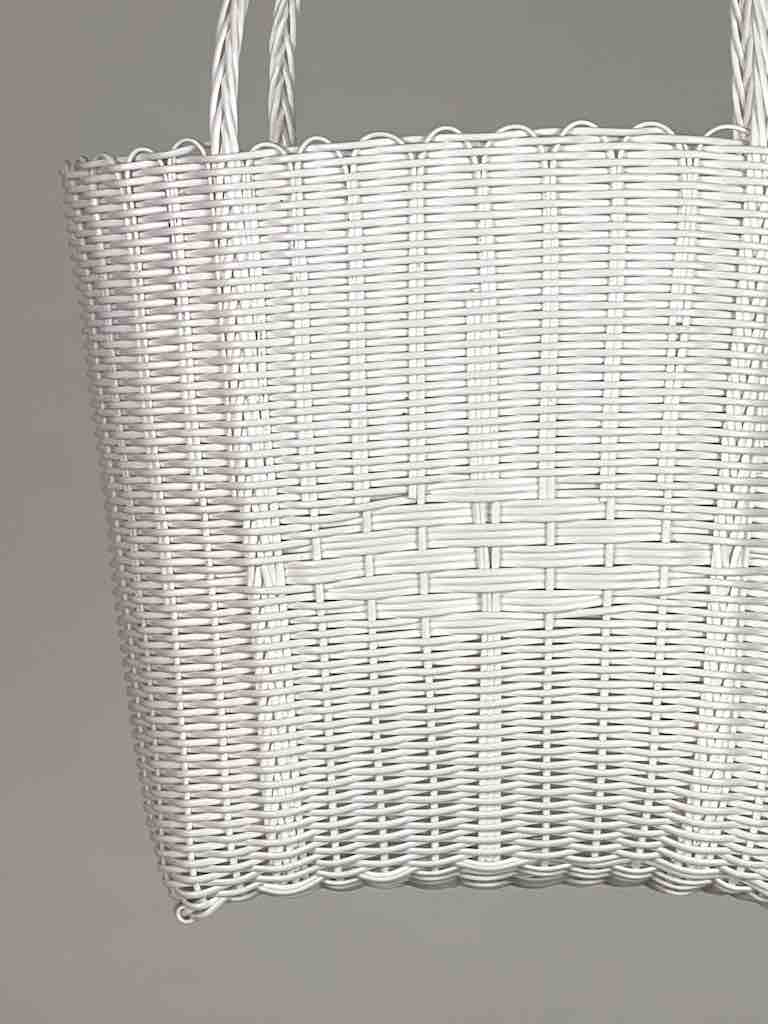 Small Deep Woven Recyclyed Plastic High Capacity Handbag - El Salvador