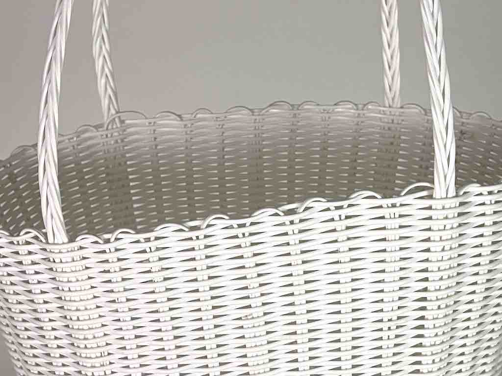 Small Deep Woven Recyclyed Plastic High Capacity Handbag - El Salvador