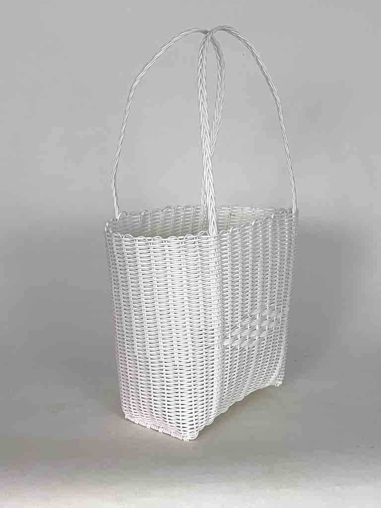 Small Deep Woven Recyclyed Plastic High Capacity Handbag - El Salvador