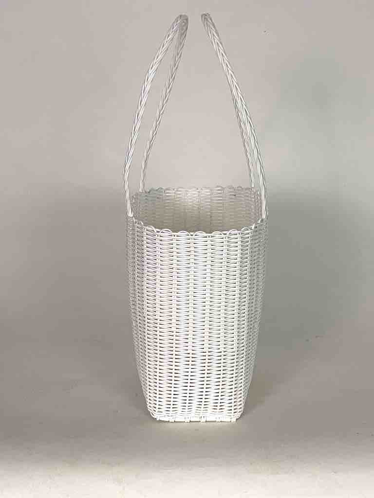 Small Deep Woven Recyclyed Plastic High Capacity Handbag - El Salvador