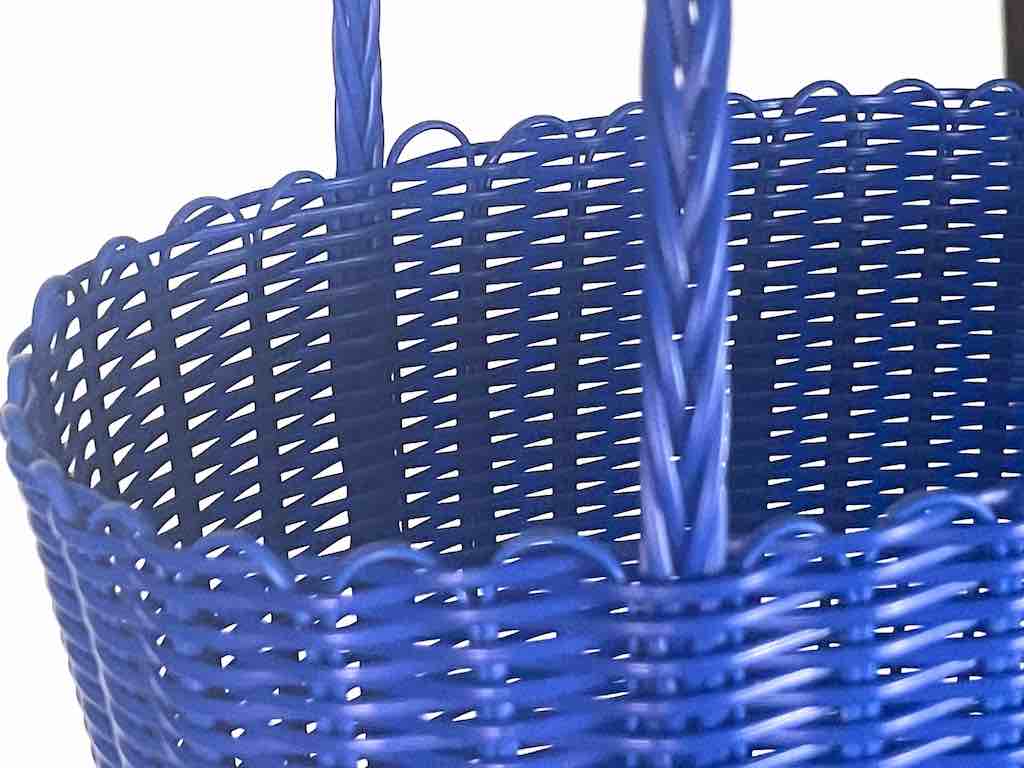 Small Deep Woven Recyclyed Plastic High Capacity Handbag - El Salvador