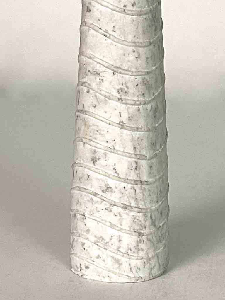 Hand-Carved Large Top Soapstone Vietnamese Sculptural Vase