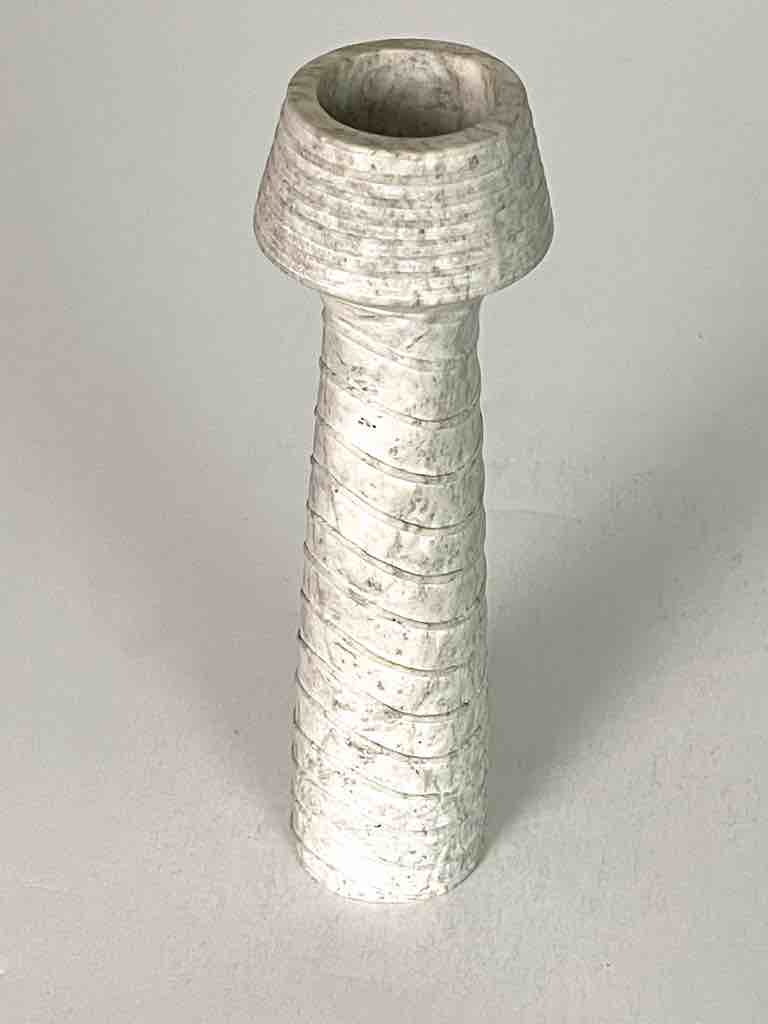 Hand-Carved Large Top Soapstone Vietnamese Sculptural Vase