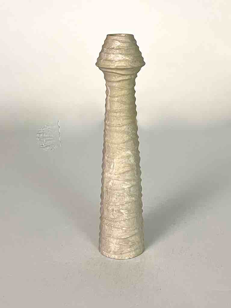 Hand-Carved Large Top Soapstone Vietnamese Sculptural Vase