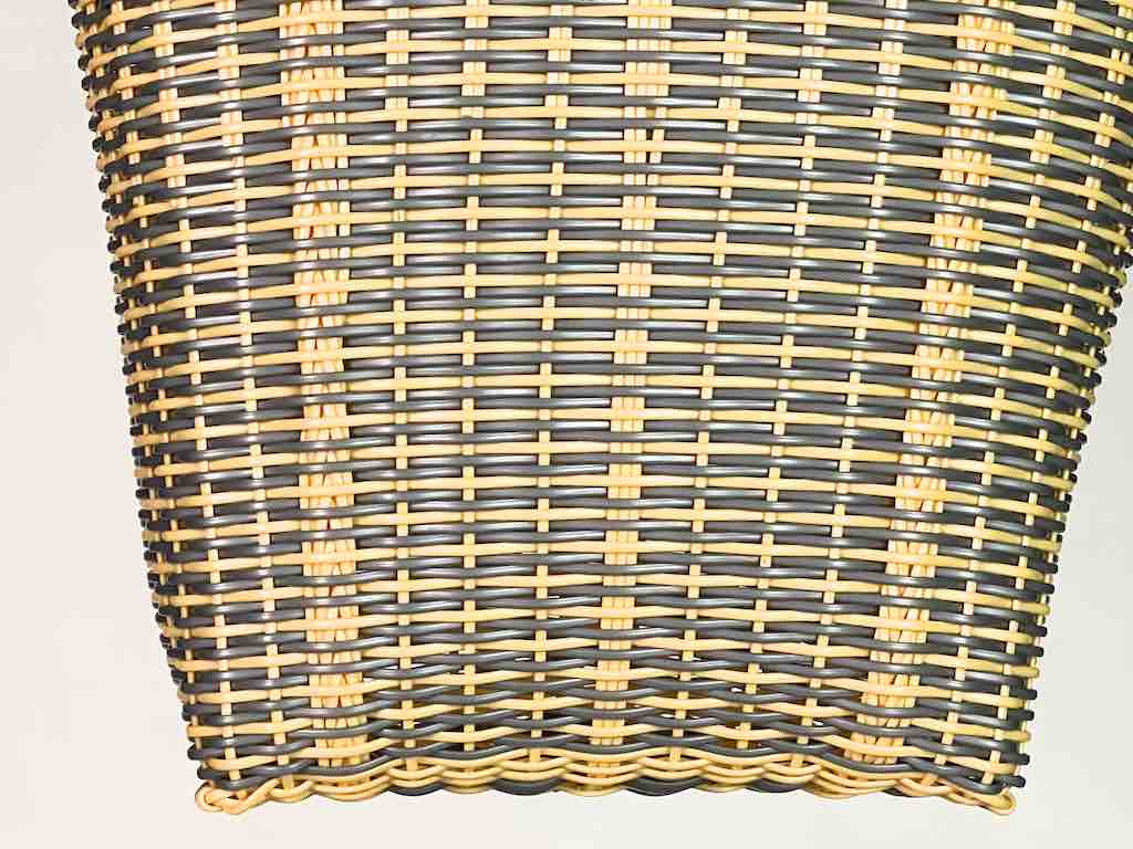Small Deep Woven Recyclyed Plastic High Capacity Handbag - El Salvador