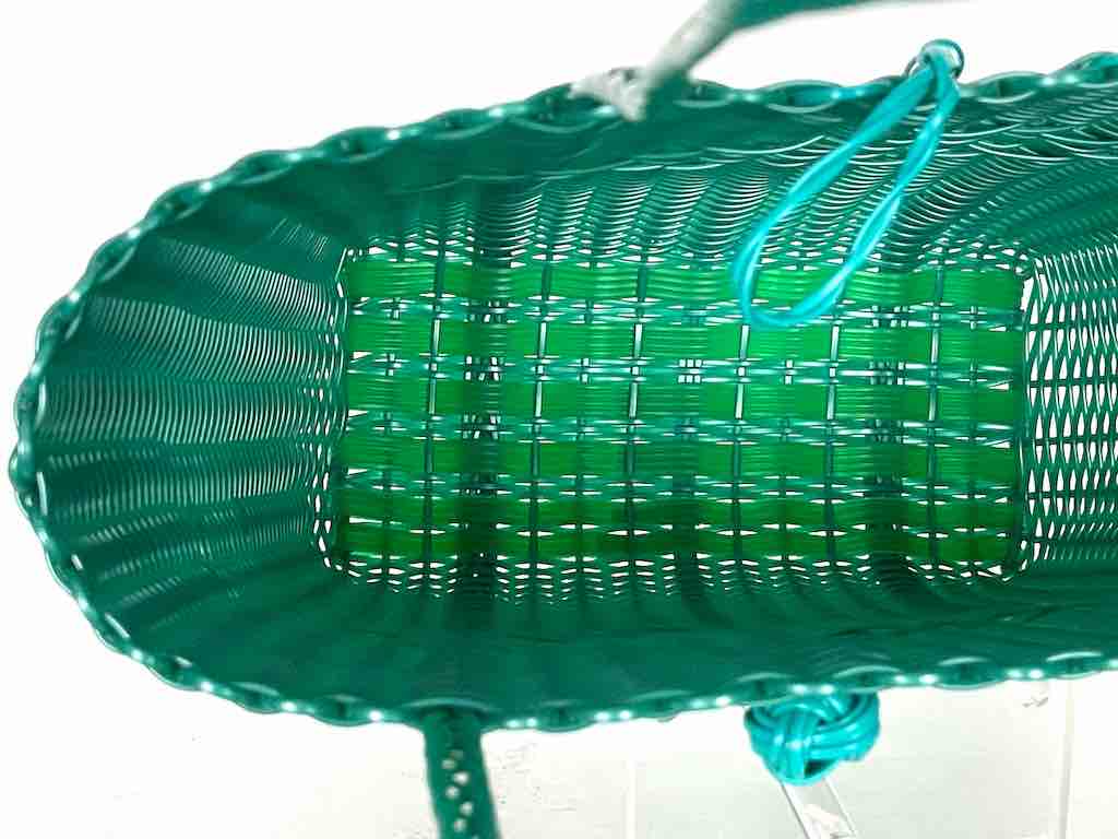 Deep Woven Recyclyed Plastic tote with closure - El Salvador