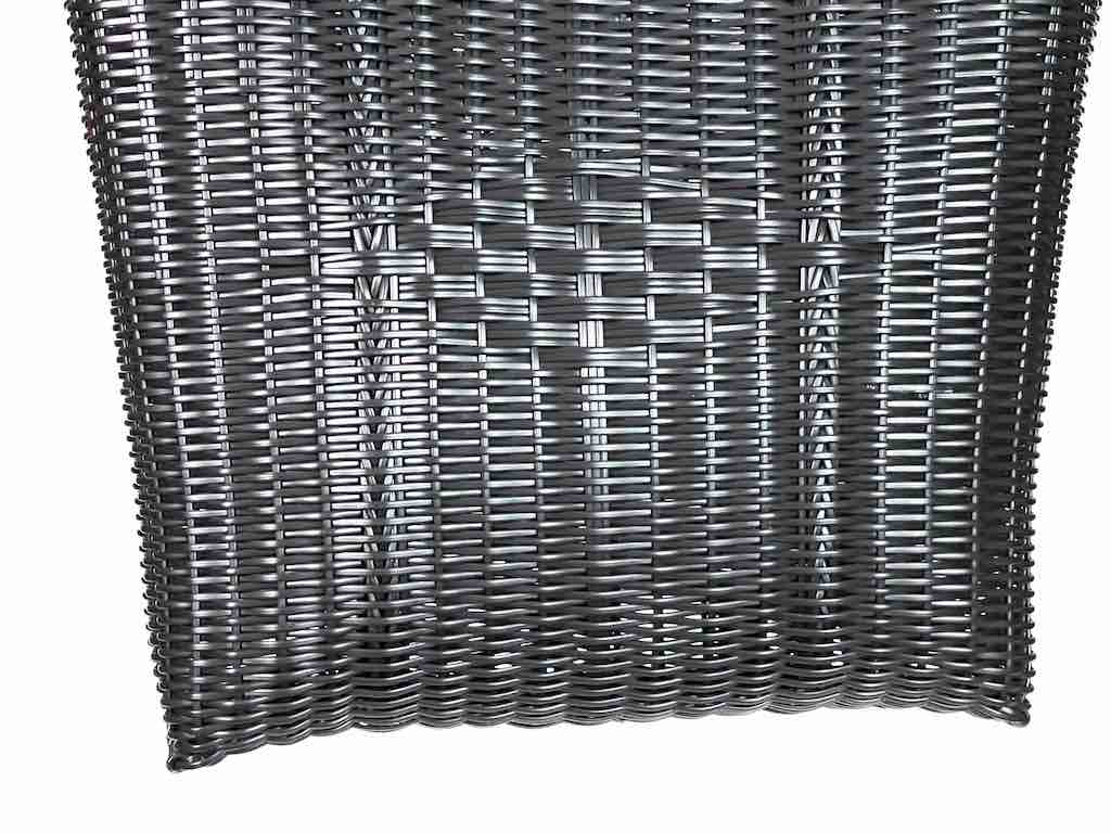 Deep Woven Recyclyed Plastic tote with closure - El Salvador