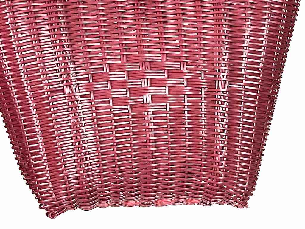 Deep Woven Recyclyed Plastic tote with closure - El Salvador