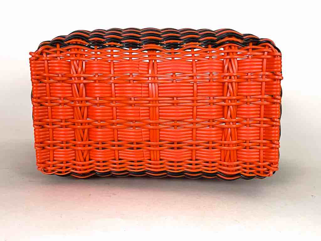 Small Deep Woven Recyclyed Plastic High Capacity Handbag - El Salvador