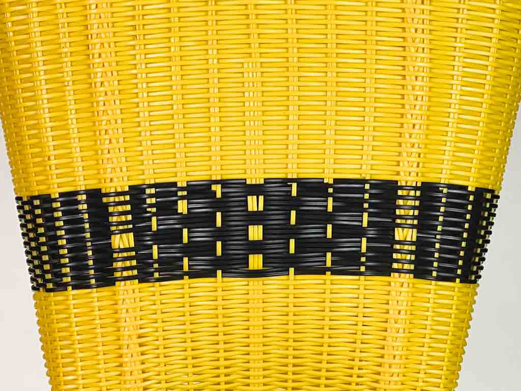 Small Deep Woven Recyclyed Plastic High Capacity Handbag - El Salvador