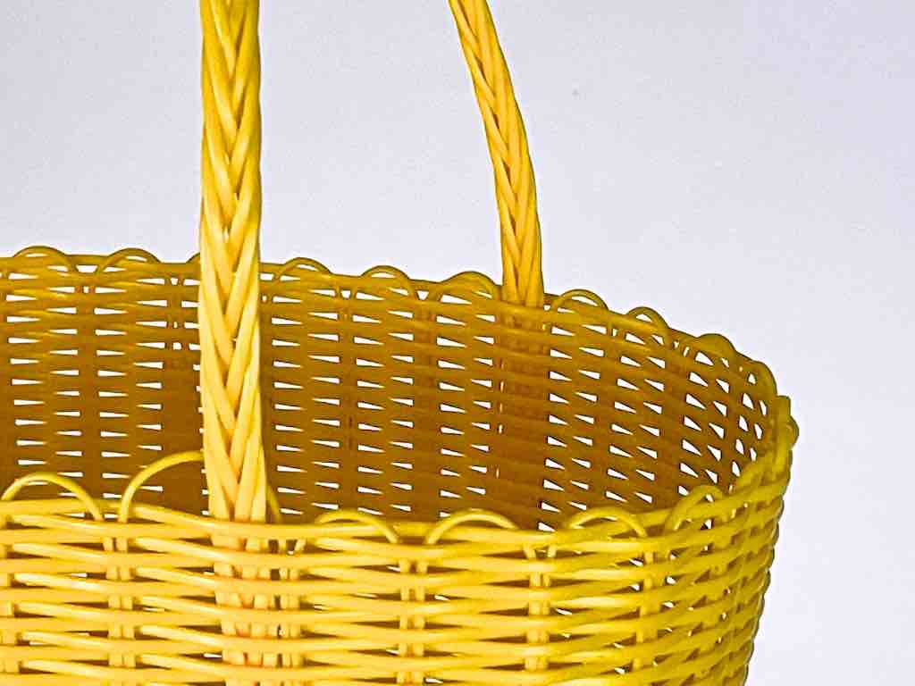 Small Deep Woven Recyclyed Plastic High Capacity Handbag - El Salvador