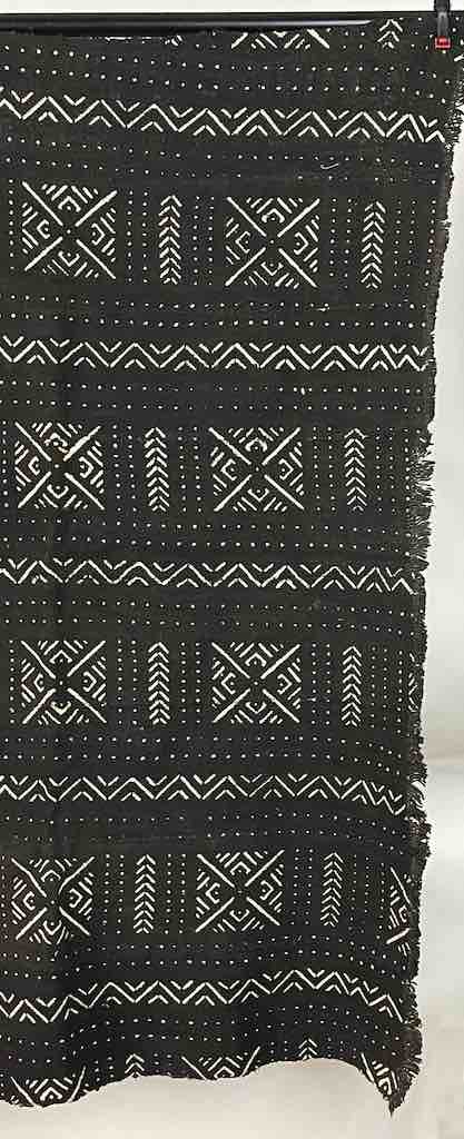 Contemporary Batik Mudcloth Mali African Textile | 63" x 42"
