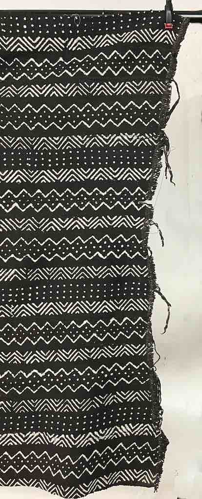 Contemporary Batik Mudcloth Mali African Textile | 65" x 39"