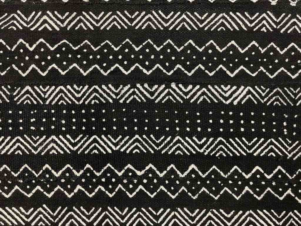 Contemporary Batik Mudcloth Mali African Textile | 65" x 39"