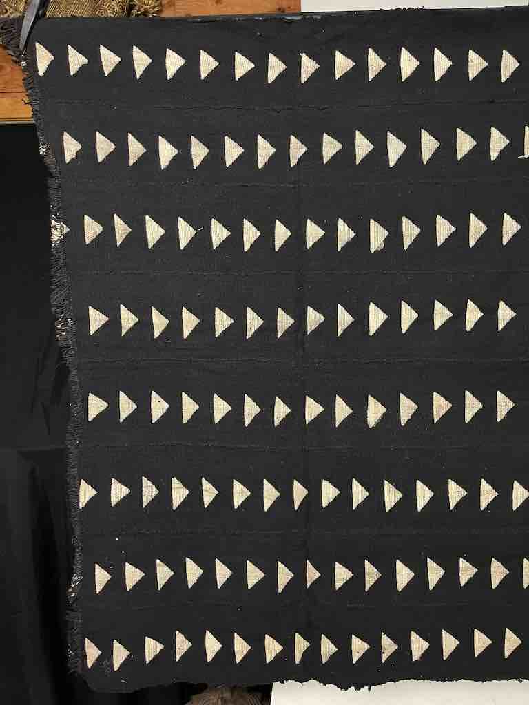 Contemporary Batik Mudcloth Mali African Textile | 60" x 41"
