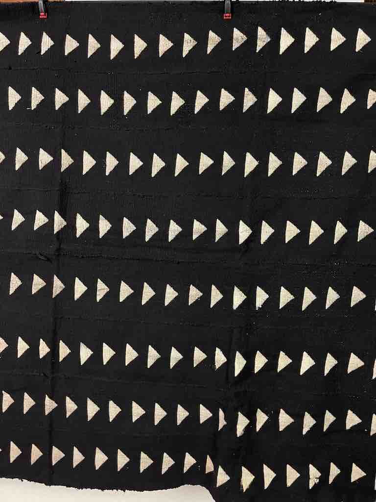 Contemporary Batik Mudcloth Mali African Textile | 60" x 41"