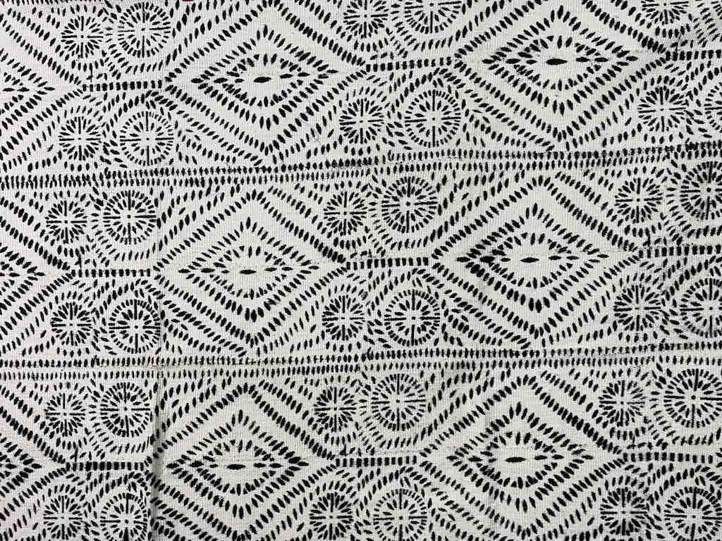 Contemporary Batik Mudcloth Mali African Textile | 67" x 41"