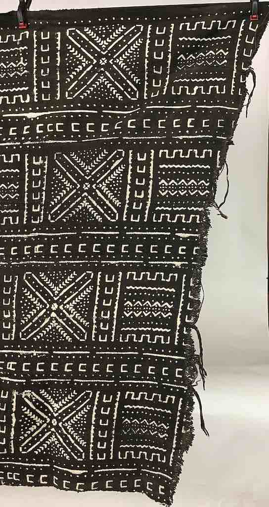 Contemporary Batik Mudcloth Mali African Textile | 60" x 40"