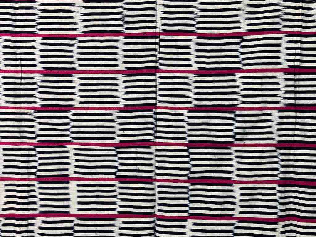 Baule African Cloth Textile "Wrapper" | 63 x 43"