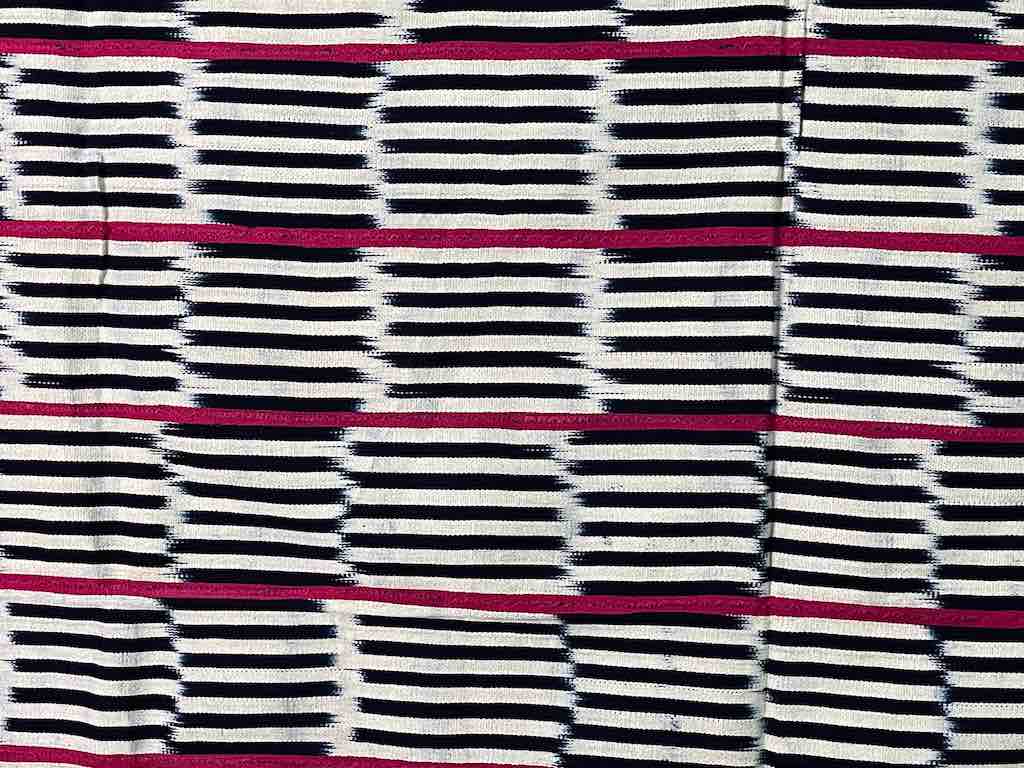 Baule African Cloth Textile "Wrapper" | 63 x 43"