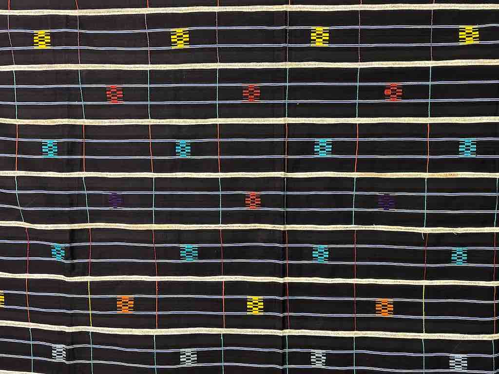 Finest Quality Baule African Cloth Textile "Wrapper" | 63 x 47"