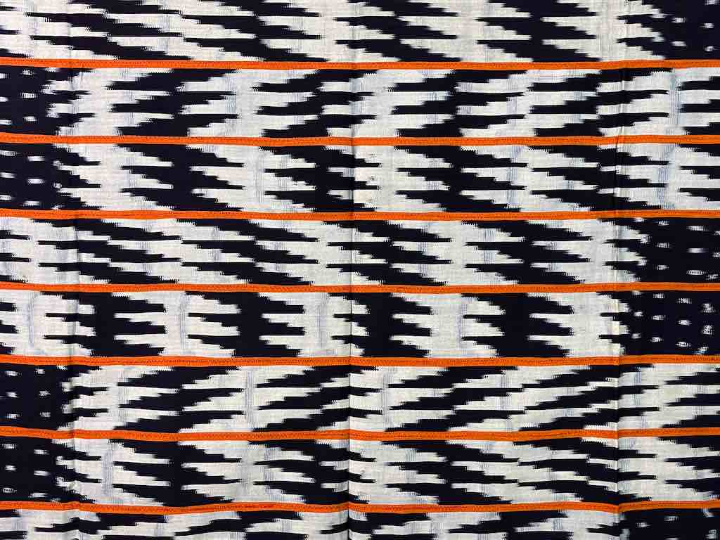 Baule African Cloth Textile "Wrapper" | 61 x 41"