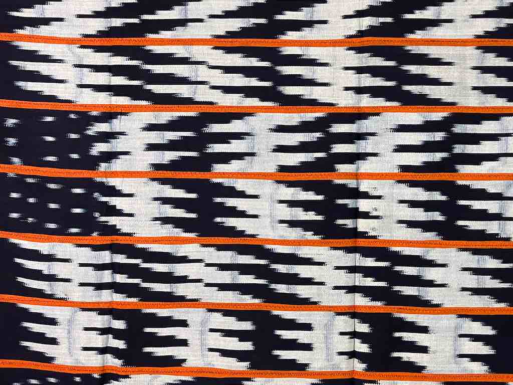 Baule African Cloth Textile "Wrapper" | 61 x 41"