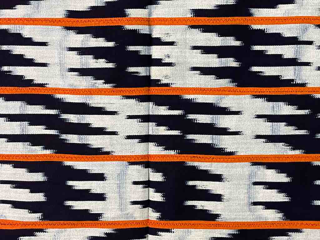 Baule African Cloth Textile "Wrapper" | 61 x 41"