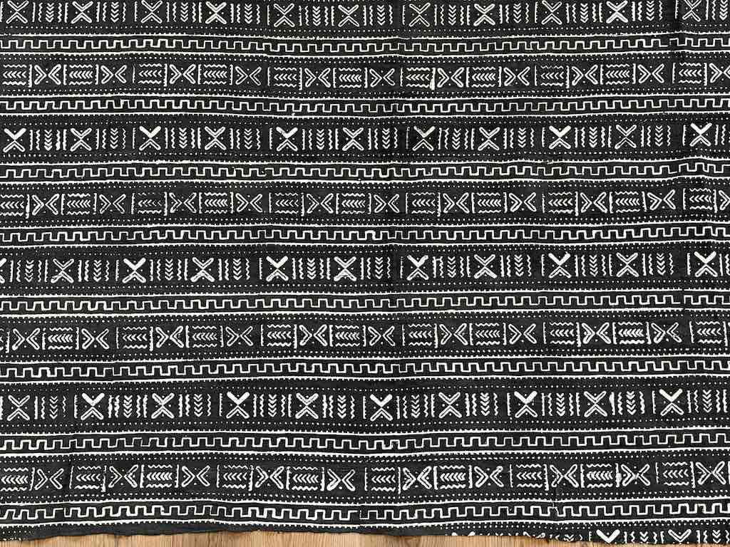 XL Contemporary Batik Mudcloth Mali African Textile | 82 x 62"