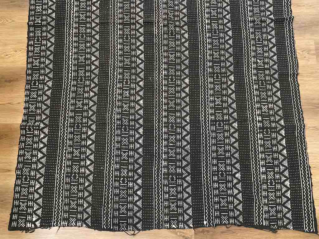XL Contemporary Batik Mudcloth Mali African Textile | 100 x 68"