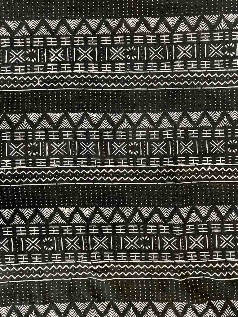 XL Contemporary Batik Mudcloth Mali African Textile | 100 x 68"