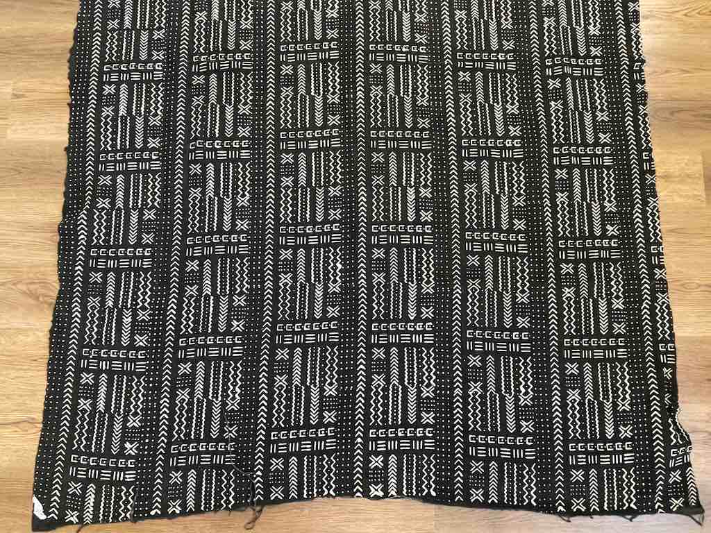 XL Contemporary Batik Mudcloth Mali African Textile | 96 x 67"