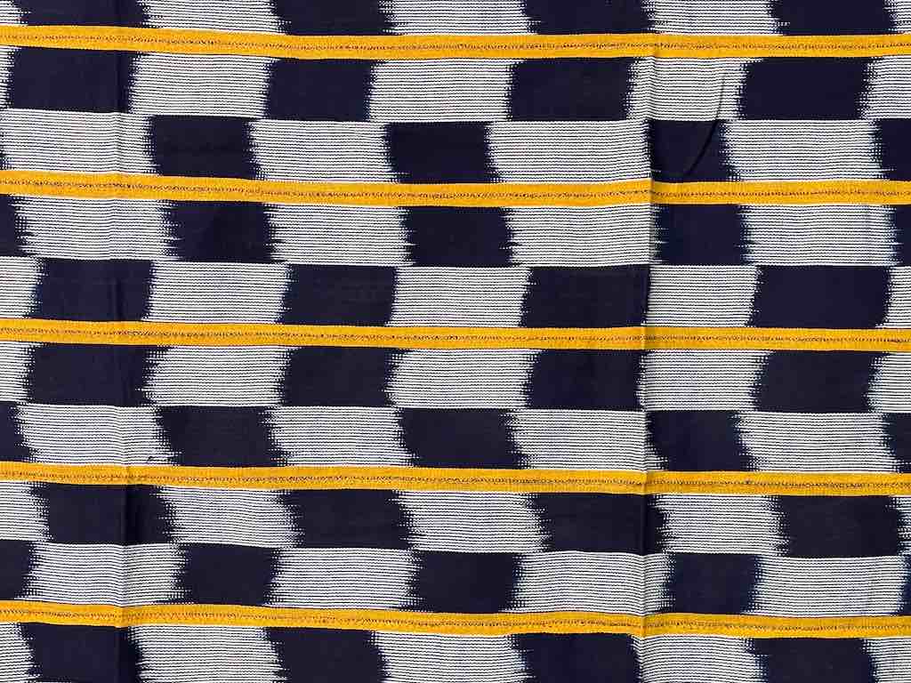 Baule African Cloth Textile "Wrapper" | 58" x 42"