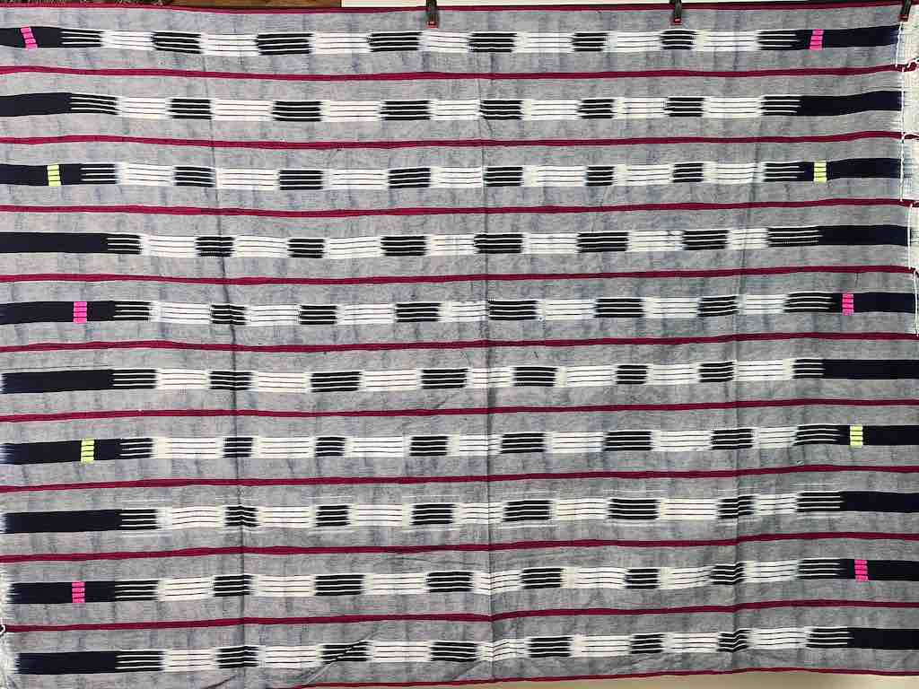 Baule African Cloth Textile "Wrapper" | 60 x 42"