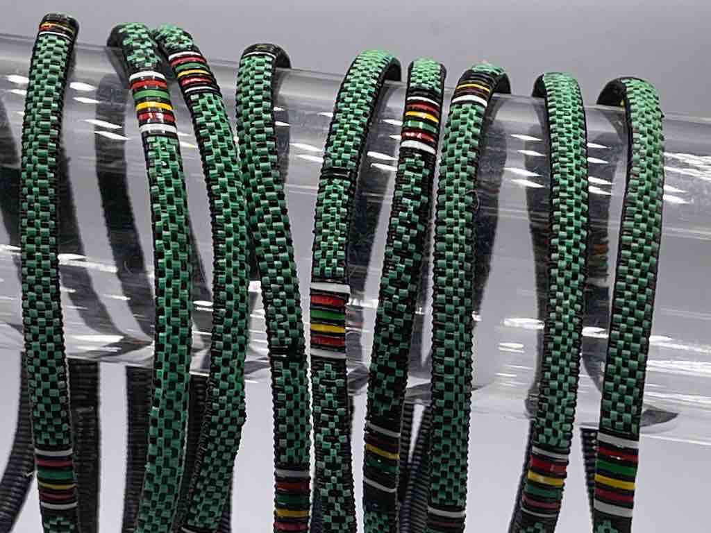 Thin Finest Design Recycled Plastic Bracelet - 3 Colors