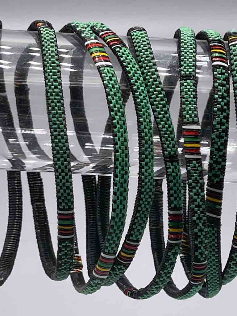 Thin Finest Design Recycled Plastic Bracelet - 3 Colors