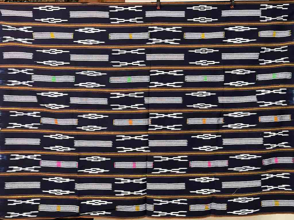 Baule African Cloth Textile "Wrapper" | 60 x 42"