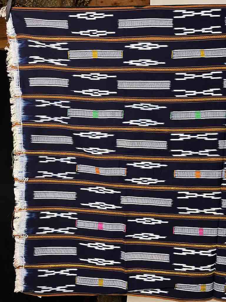 Baule African Cloth Textile "Wrapper" | 60 x 42"