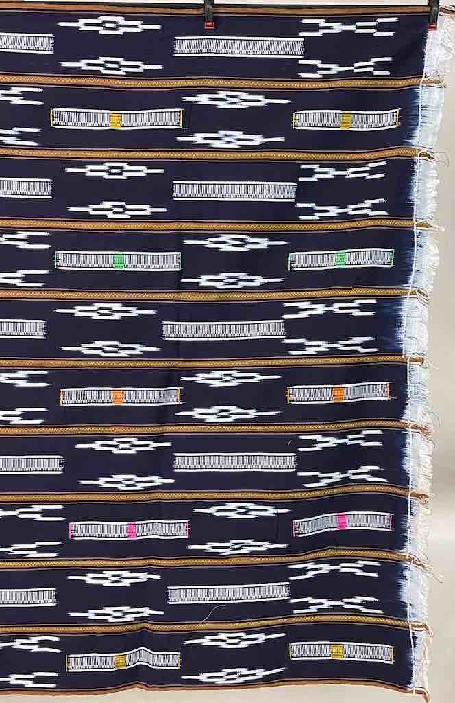 Baule African Cloth Textile "Wrapper" | 60 x 42"