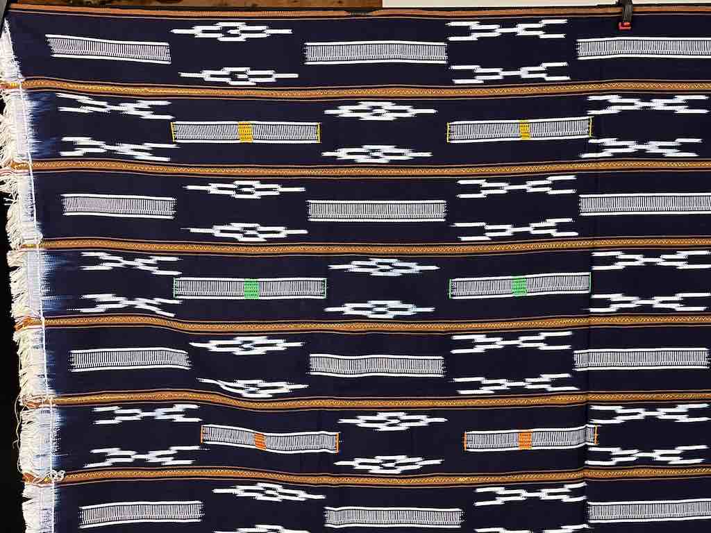 Baule African Cloth Textile "Wrapper" | 60 x 42"
