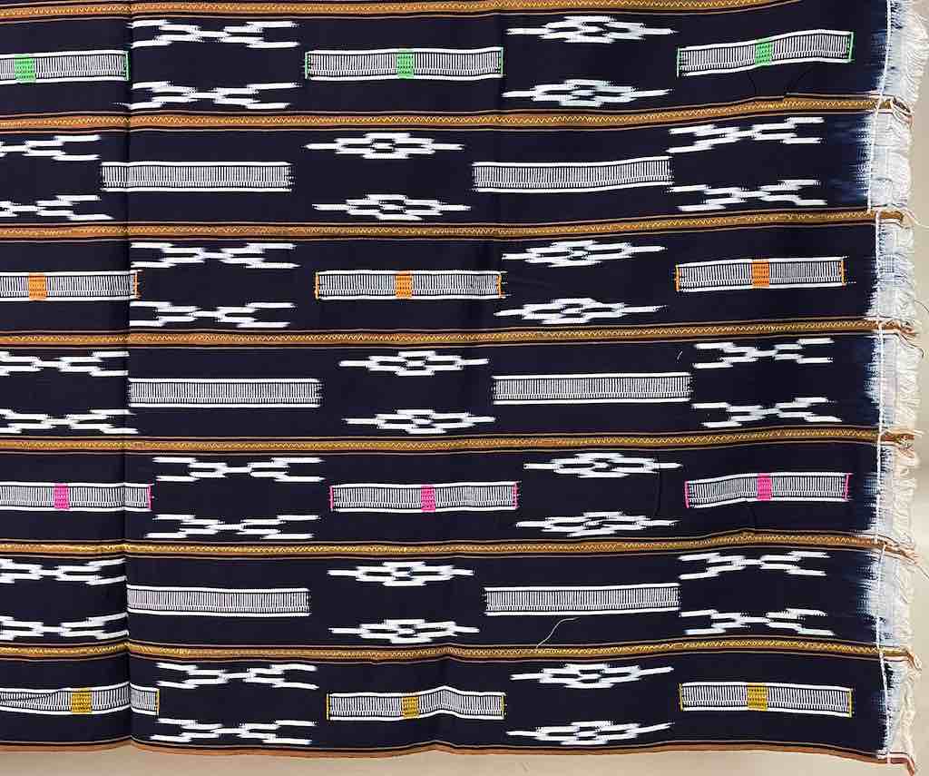 Baule African Cloth Textile "Wrapper" | 60 x 42"
