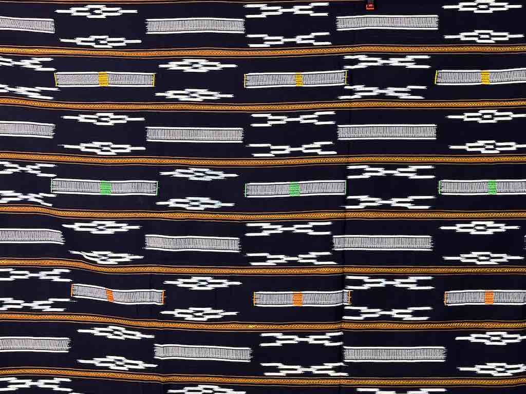 Baule African Cloth Textile "Wrapper" | 60 x 42"