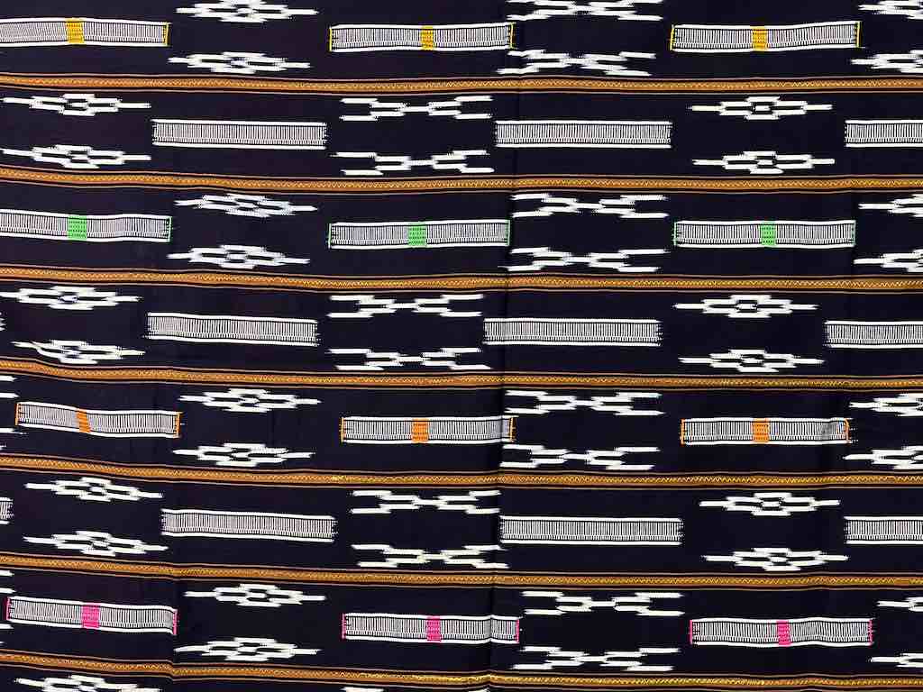 Baule African Cloth Textile "Wrapper" | 60 x 42"