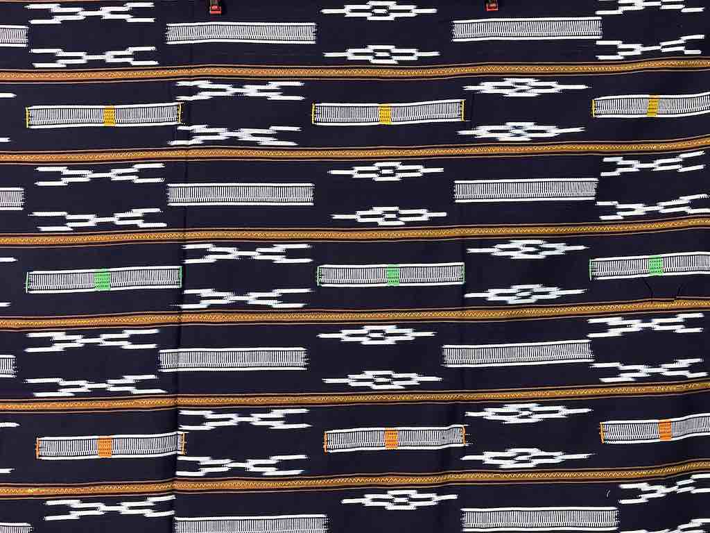 Baule African Cloth Textile "Wrapper" | 60 x 42"