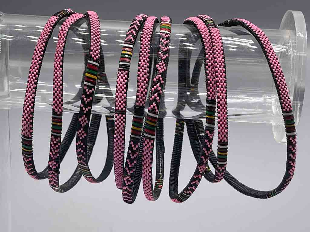 Thin Finest Design Recycled Plastic Bracelet - 3 Colors