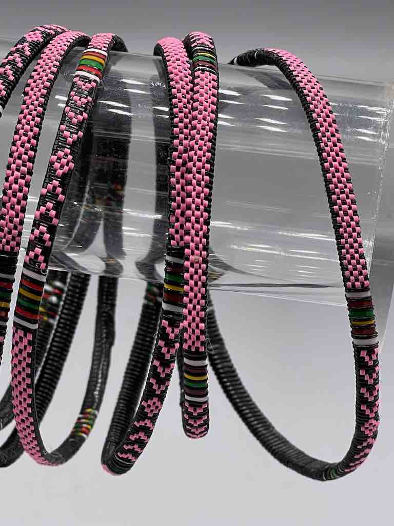 Thin Finest Design Recycled Plastic Bracelet - 3 Colors