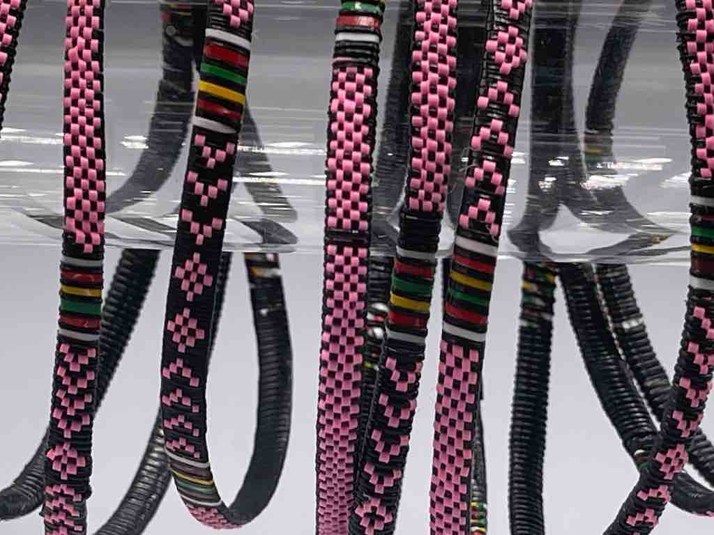 Thin Finest Design Recycled Plastic Bracelet - 3 Colors