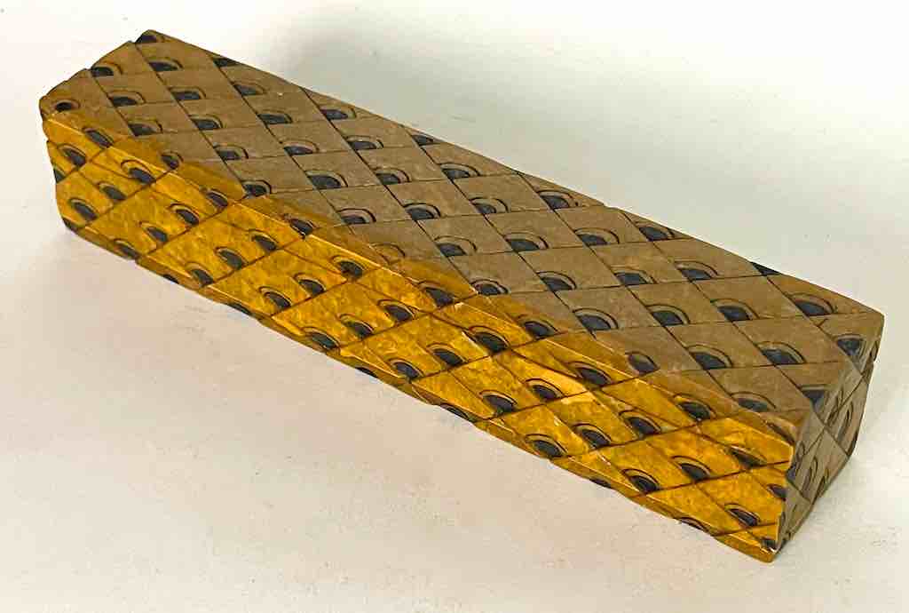 Dragon Skin Design - Long Soapstone Trinket Decor Pencil Box