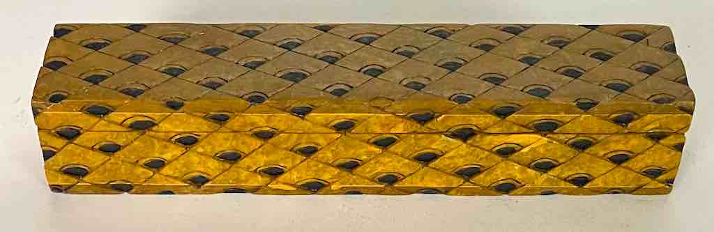 Dragon Skin Design - Long Soapstone Trinket Decor Pencil Box