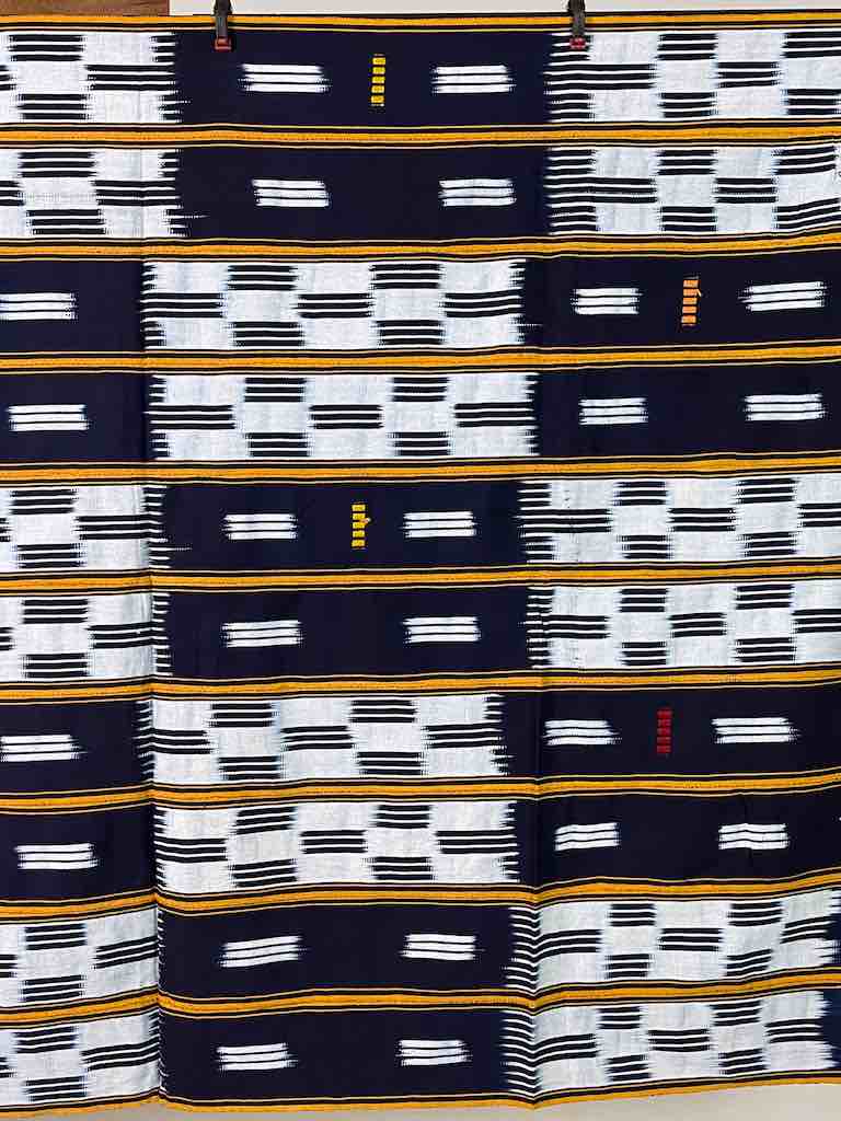 Baule African Cloth Textile "Wrapper" | 60" x 42"